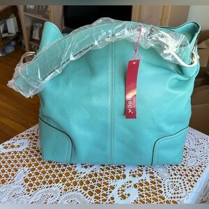 Tosca (see photos) blue hobo shoulder purse